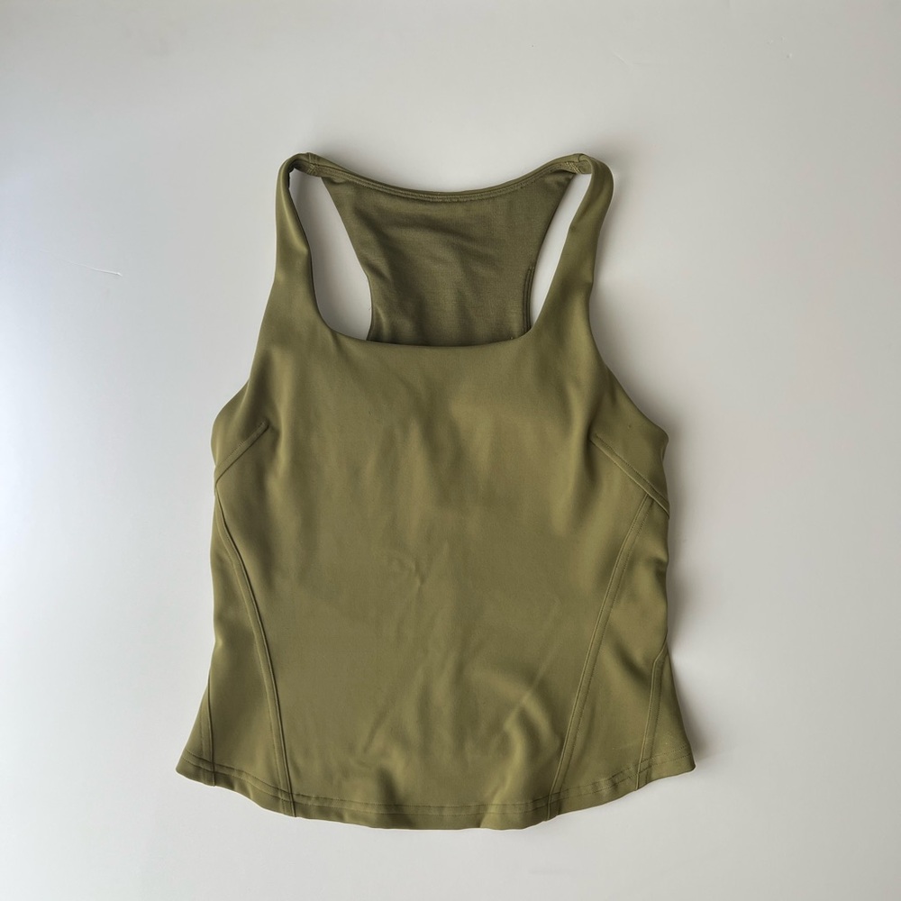 Lululemon Olive Green Tank Top